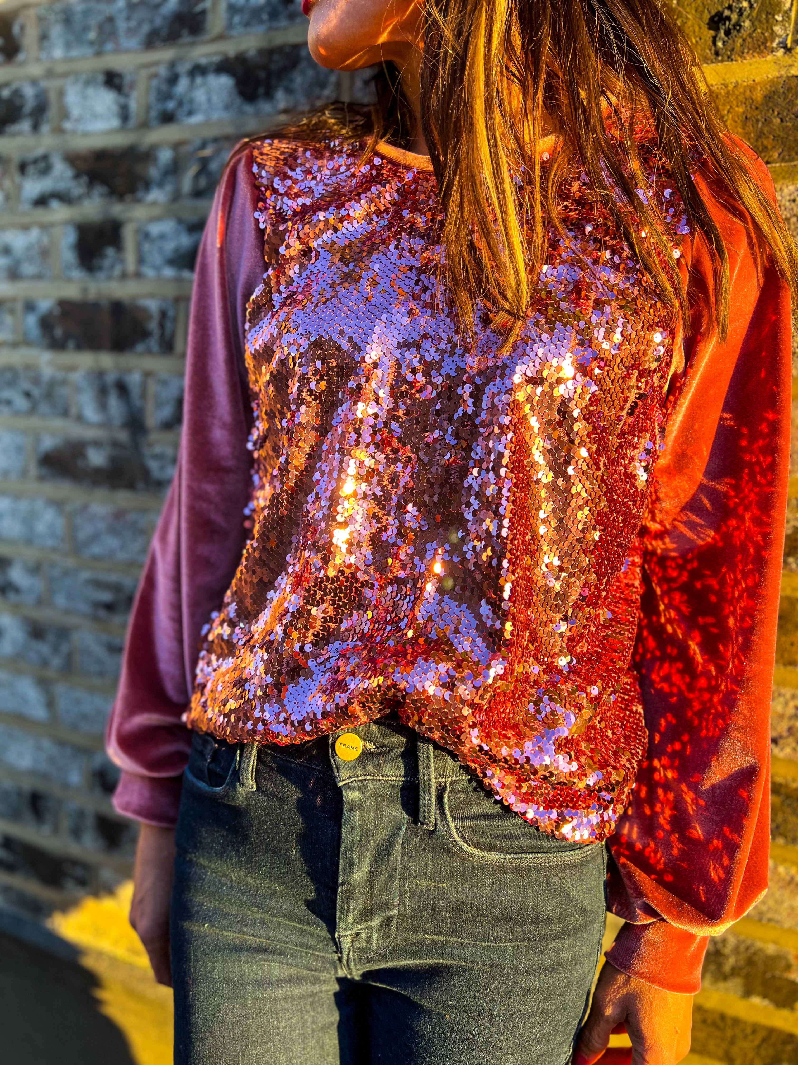 The ‘Rose Glimmer’ Blouse