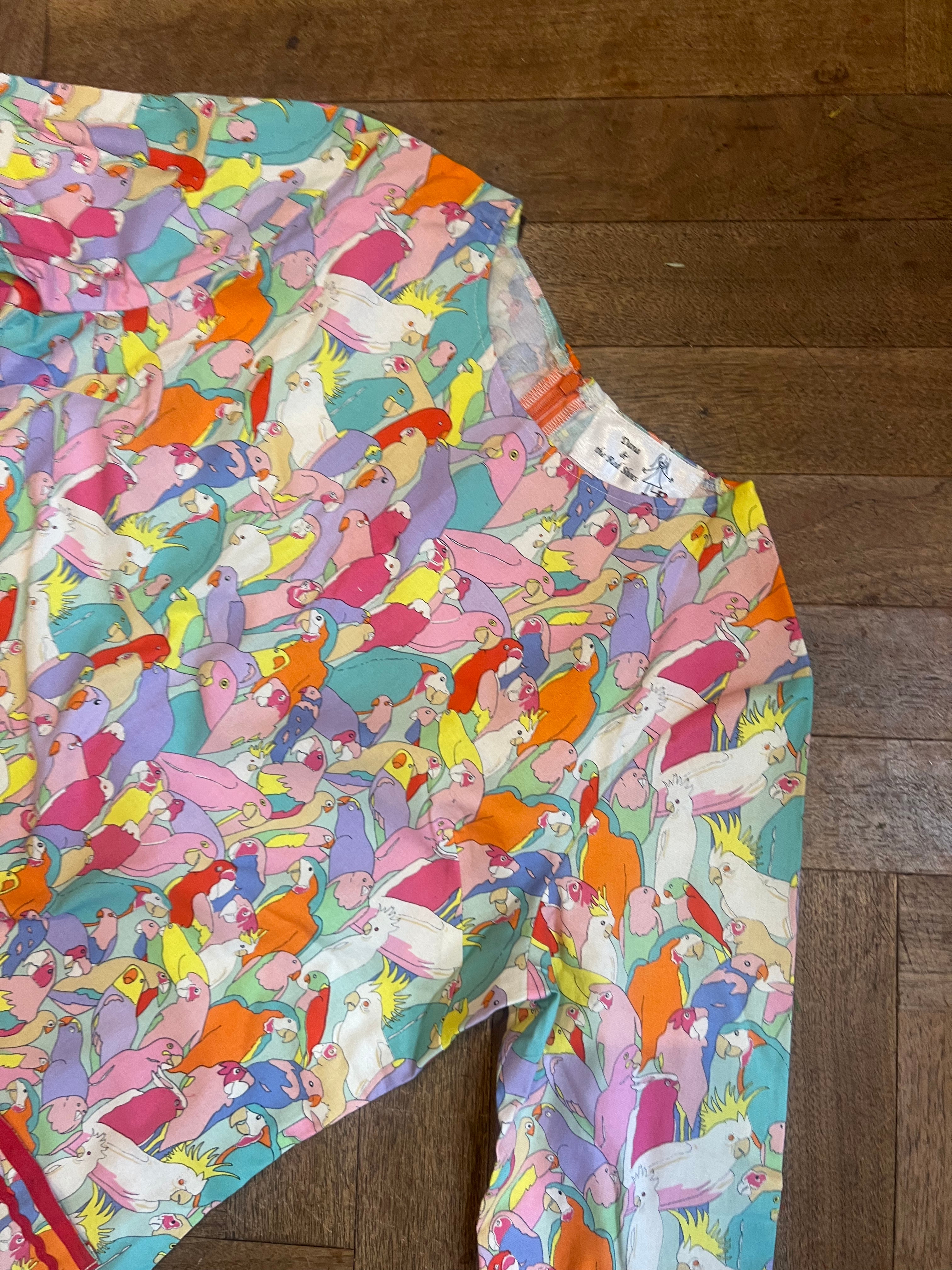 Parrot dress sample size 10