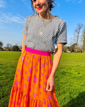 The ‘Groovy Chick’ Skirt - Preloved size 16.