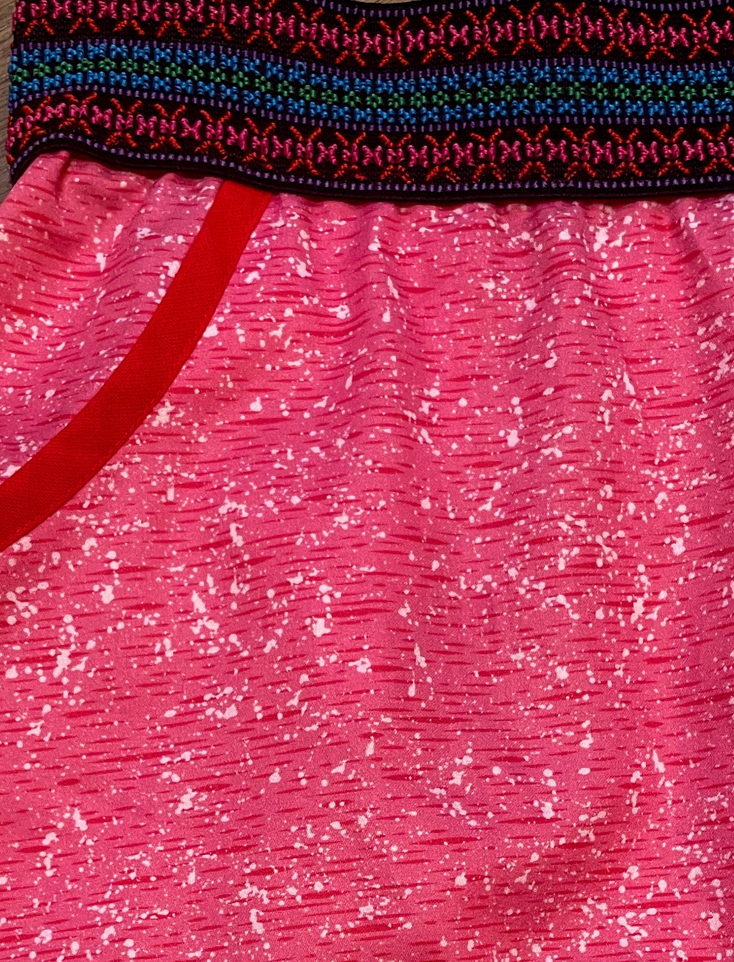 The 'Pink Frangipani' skirt