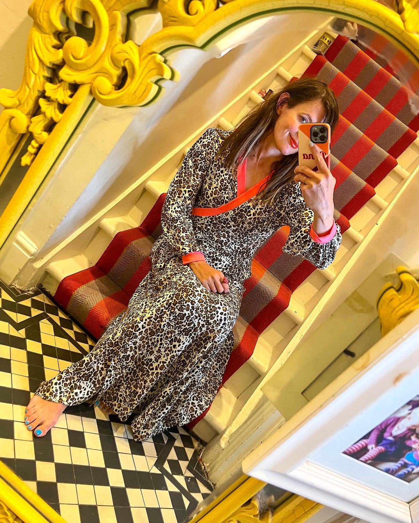 The ‘Leopard Pop’ dress